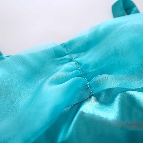 Arabian Princess Costume with Headband Accessories - Halloween Cosplay Outfit - Picture 5 of 6